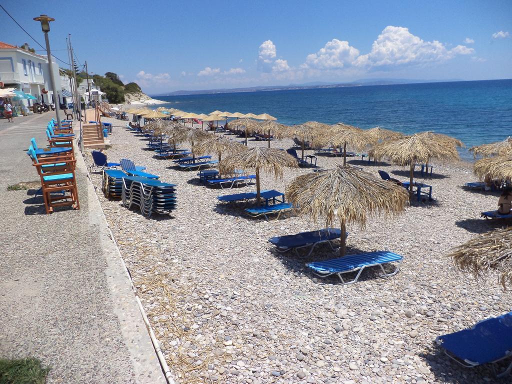 Апартаменты To Kamari Paralia Agias Foteinis Экстерьер фото